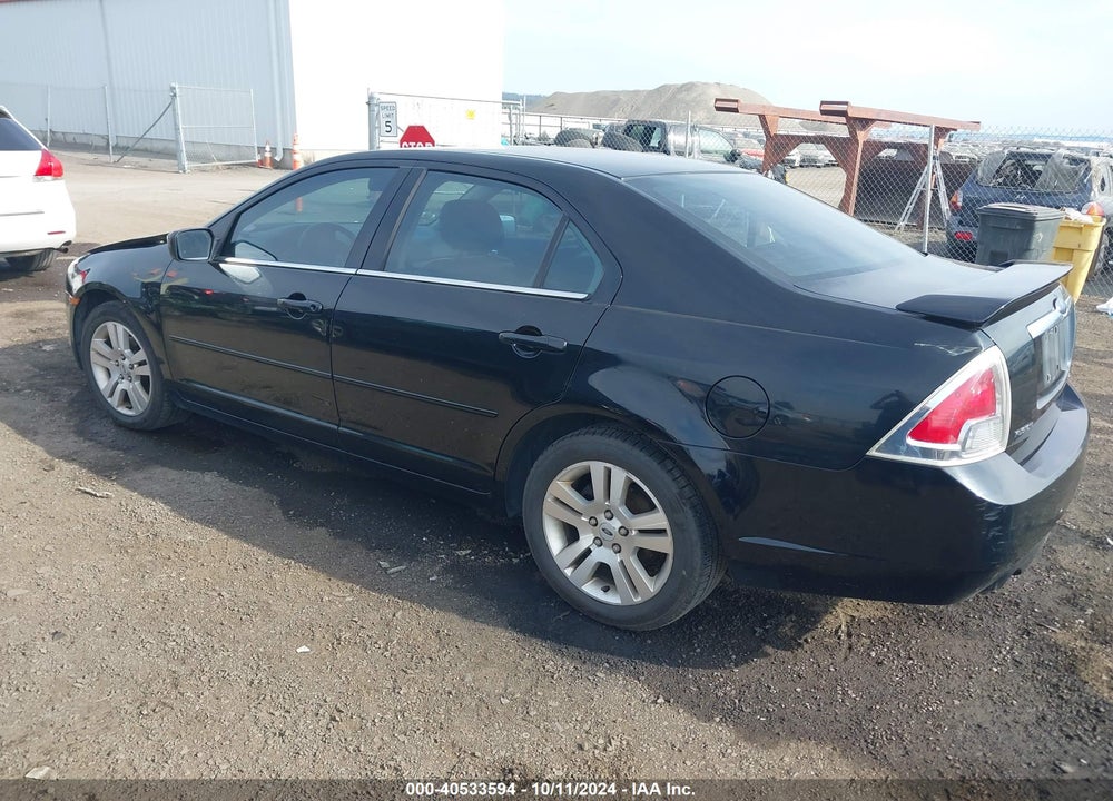 2007 FORD FUSION SEL VIN: 3FAHP08127R119499