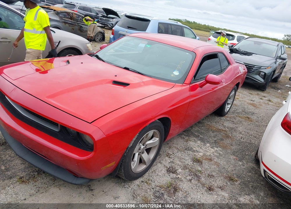 2012 DODGE CHALLENGER SXT VIN: 2C3CDYAG5CH292115