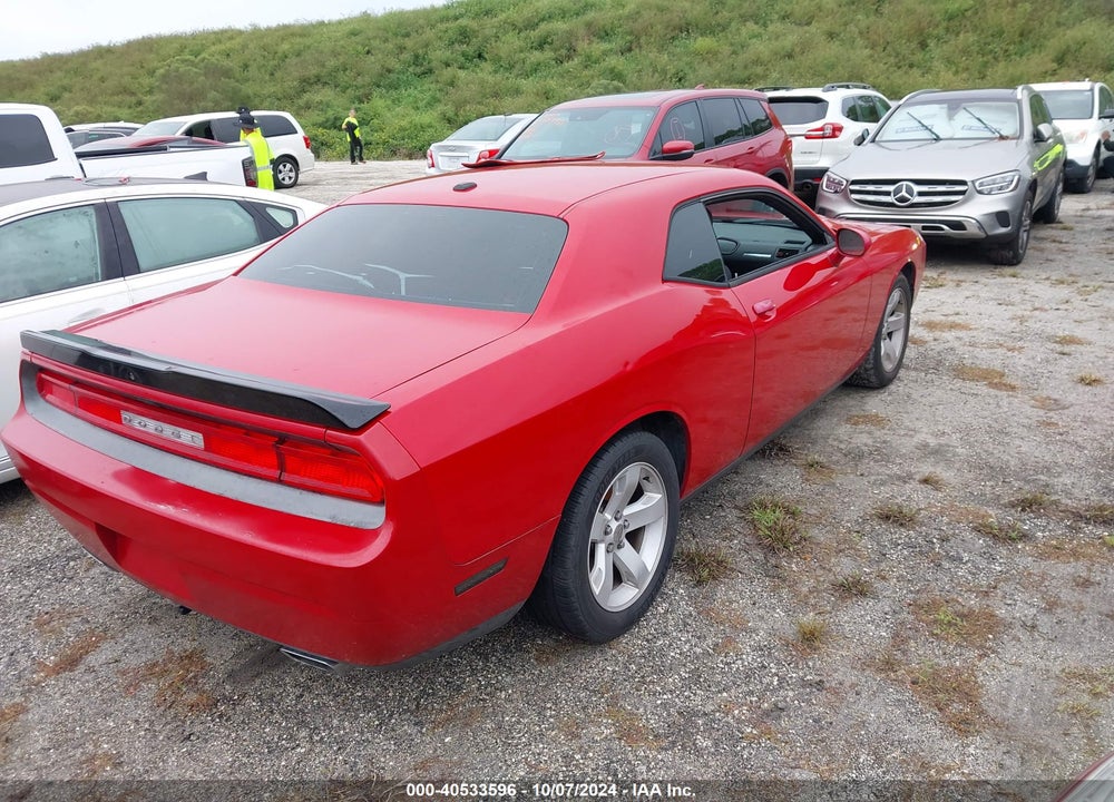 2012 DODGE CHALLENGER SXT VIN: 2C3CDYAG5CH292115