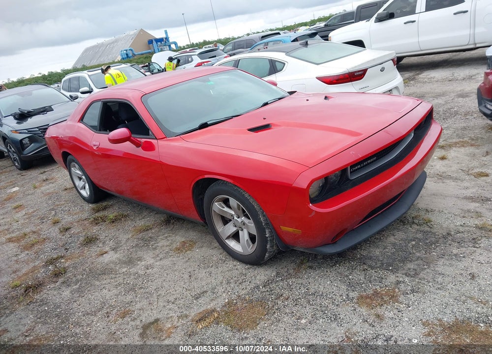2012 DODGE CHALLENGER SXT VIN: 2C3CDYAG5CH292115