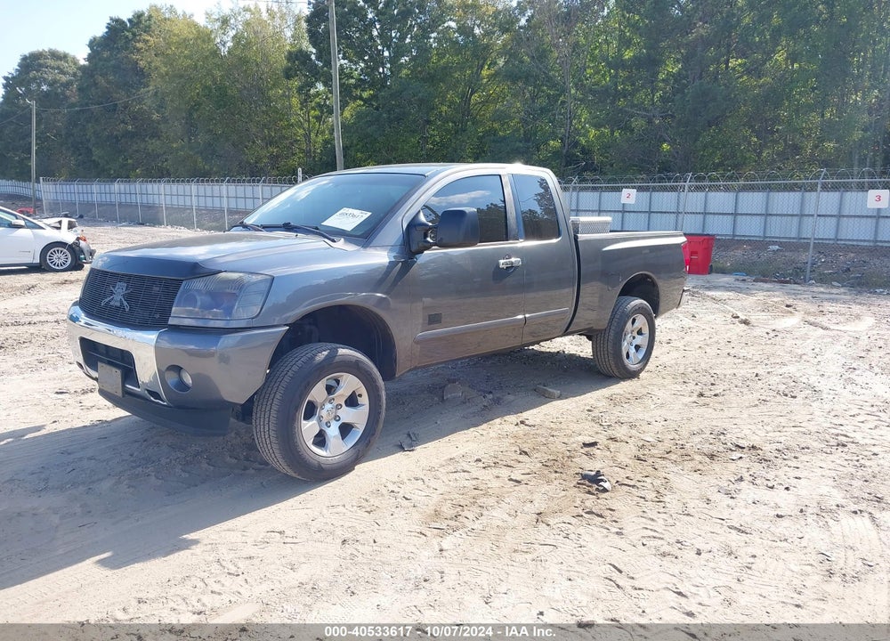 2007 NISSAN TITAN SE VIN: 1N6BA06A47N240183