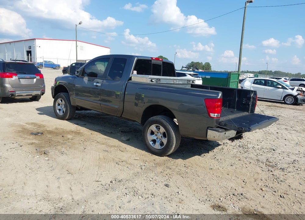 2007 NISSAN TITAN SE VIN: 1N6BA06A47N240183