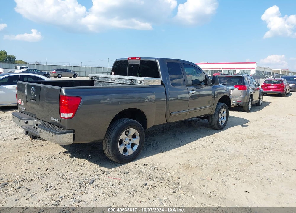 2007 NISSAN TITAN SE VIN: 1N6BA06A47N240183