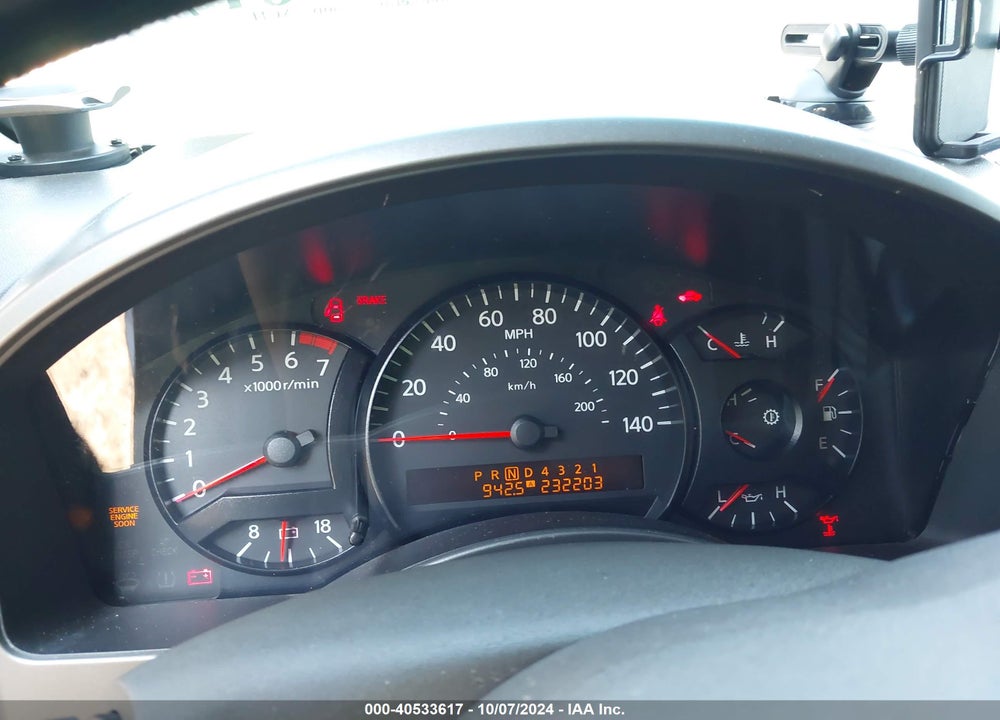 2007 NISSAN TITAN SE VIN: 1N6BA06A47N240183