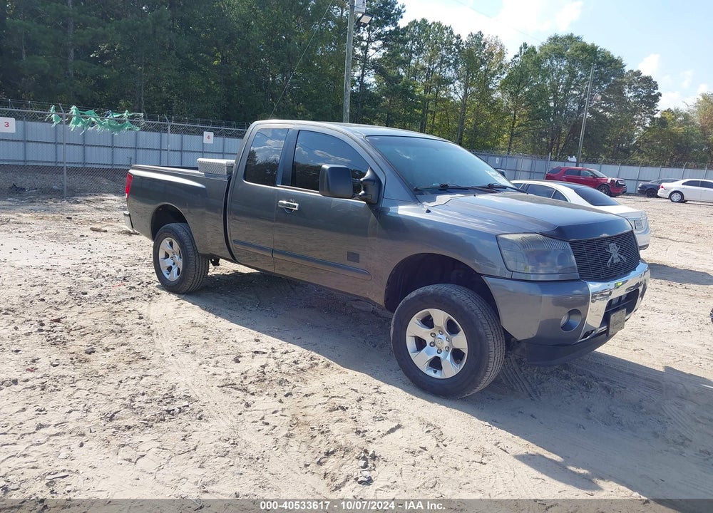 2007 NISSAN TITAN SE VIN: 1N6BA06A47N240183
