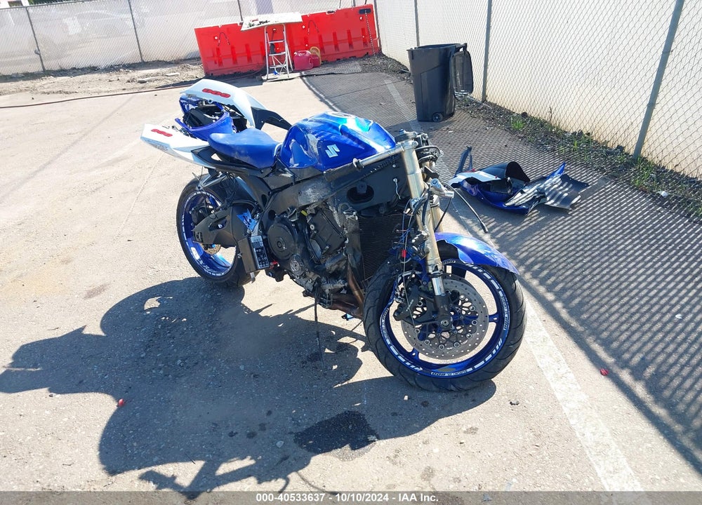 2008 SUZUKI GSX-R600 VIN: JS1GN7EA882113165