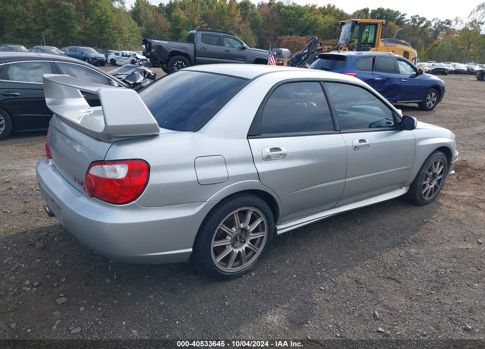 2005 SUBARU IMPREZA WRX STI VIN: JF1GD70695L516272