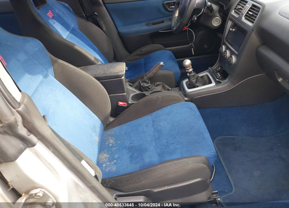 2005 SUBARU IMPREZA WRX STI VIN: JF1GD70695L516272