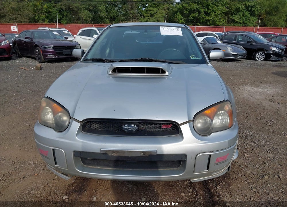 2005 SUBARU IMPREZA WRX STI VIN: JF1GD70695L516272