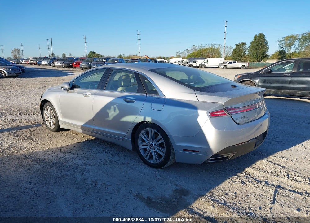 2013 LINCOLN MKZ HYBRID VIN: 3LN6L2LU1DR814929