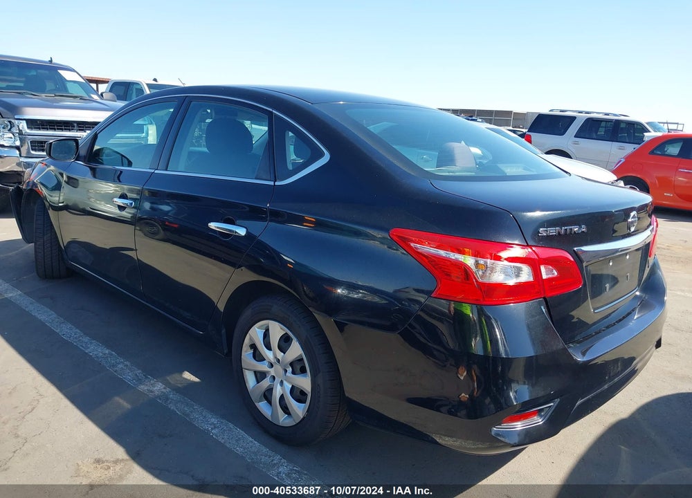 2019 NISSAN SENTRA S VIN: 3N1AB7AP2KY269938