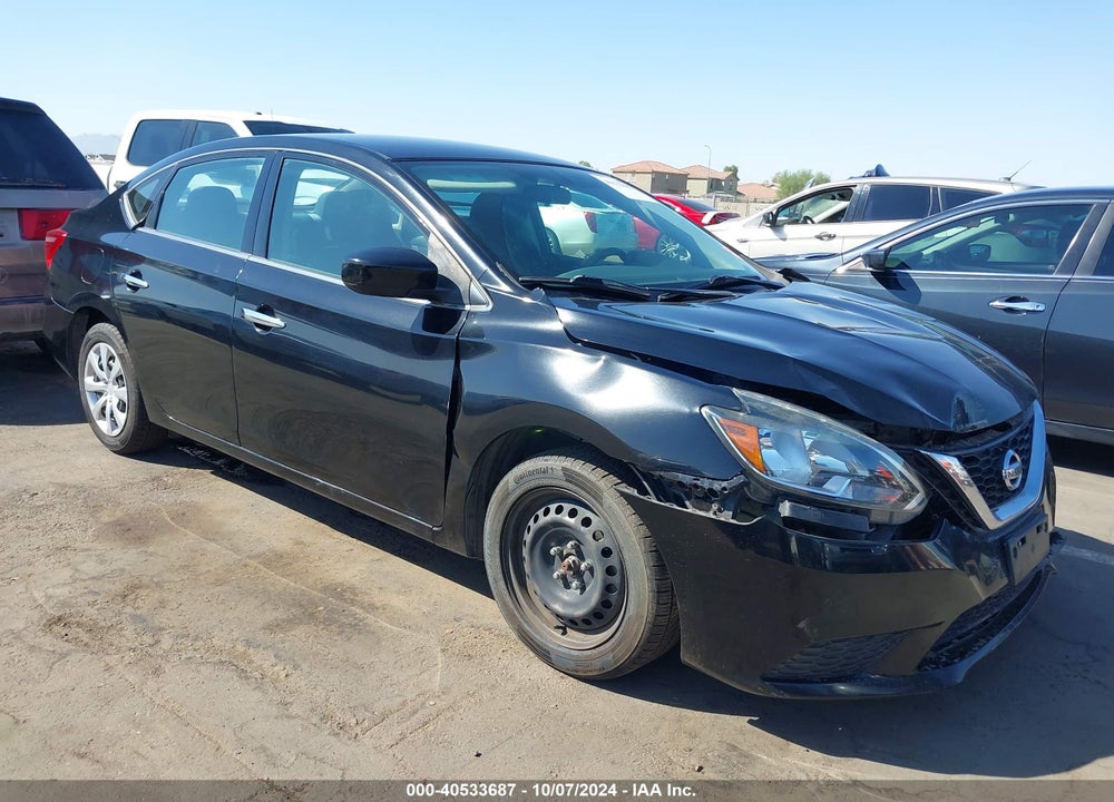 2019 NISSAN SENTRA S VIN: 3N1AB7AP2KY269938