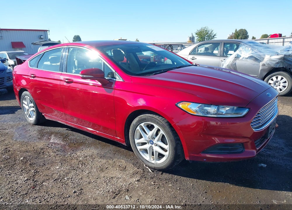 2014 FORD FUSION SE VIN: 3FA6P0HDXER140969
