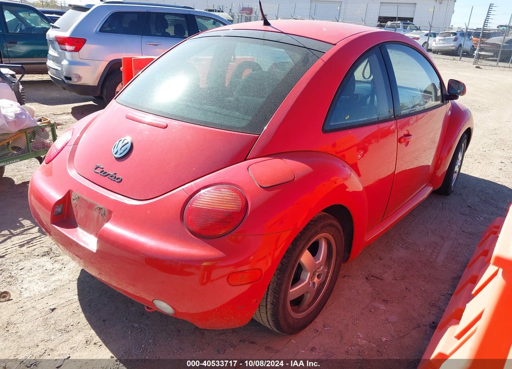 2000 VOLKSWAGEN NEW BEETLE GLS 1.8L TURBO VIN: 3VWCD21C0YM458357