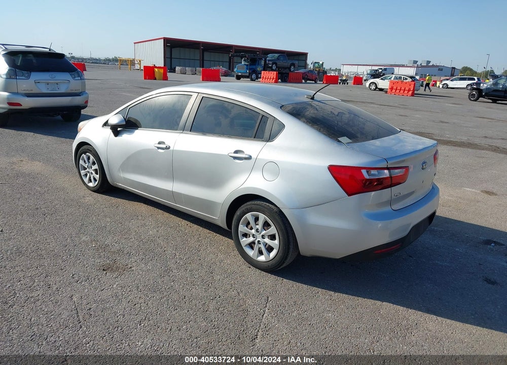 2013 KIA RIO LX VIN: KNADM4A37D6306604