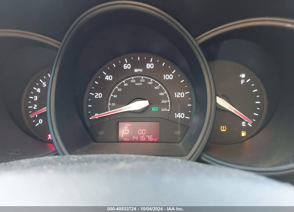 2013 KIA RIO LX VIN: KNADM4A37D6306604