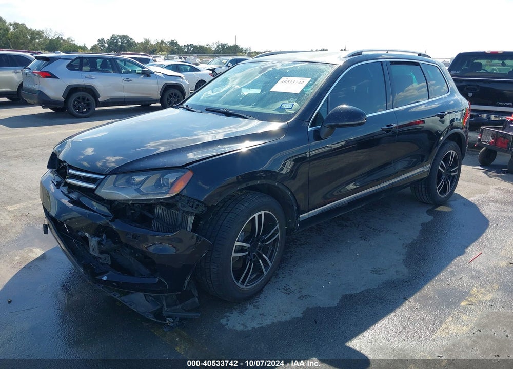 2011 VOLKSWAGEN TOUAREG TDI SPORT VIN: WVGFK9BP0BD007377