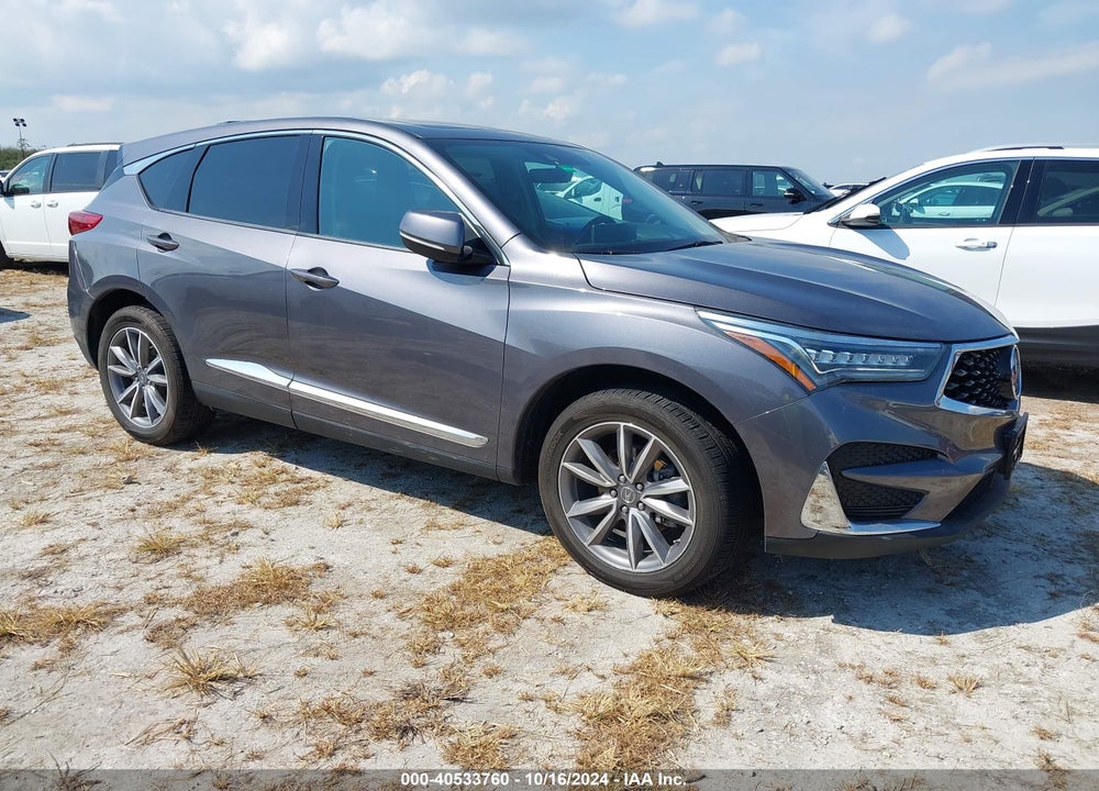 2019 ACURA RDX TECHNOLOGY PACKAGE VIN: 5J8TC2H55KL003494