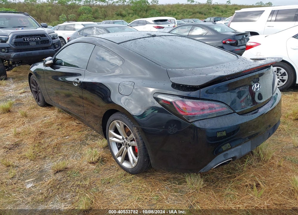2010 HYUNDAI GENESIS 3.8 TRACK VIN: KMHHU6KH8AU021309