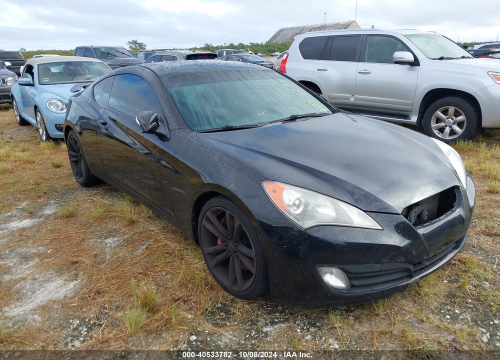 2010 HYUNDAI GENESIS 3.8 TRACK VIN: KMHHU6KH8AU021309