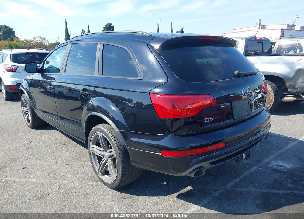 2013 AUDI Q7 3.0 TDI PREMIUM VIN: WA1WMAFEXDD000717