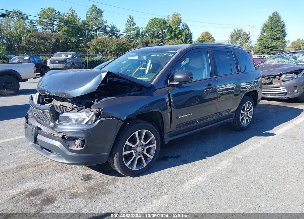 2014 JEEP COMPASS LIMITED VIN: 1C4NJCCB5ED870439