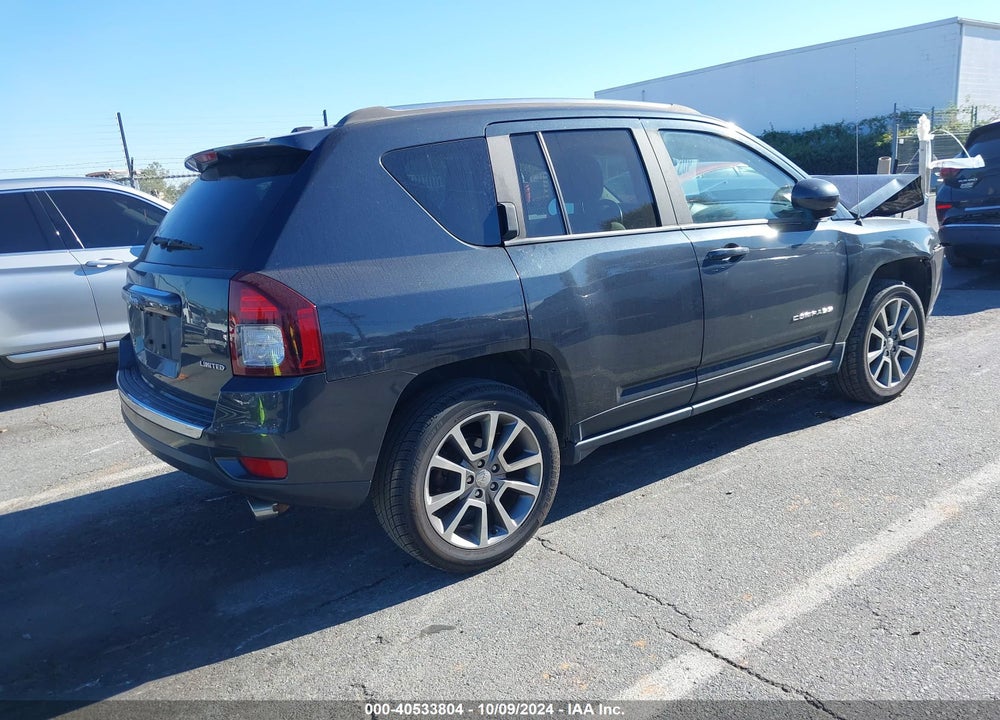 2014 JEEP COMPASS LIMITED VIN: 1C4NJCCB5ED870439