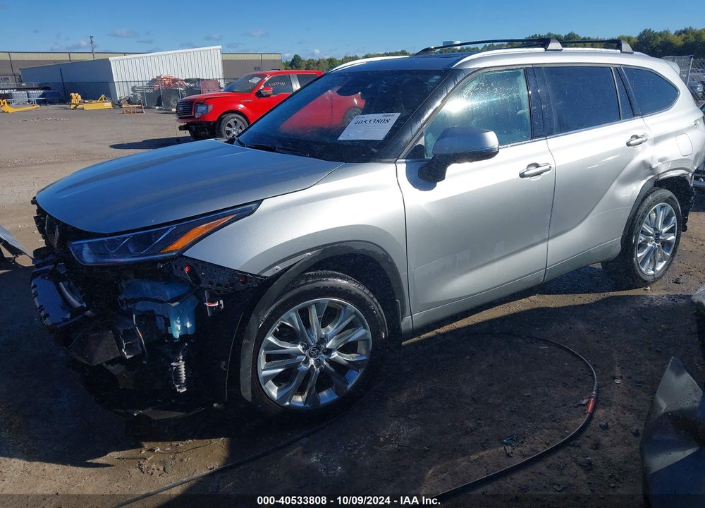 2022 TOYOTA HIGHLANDER LIMITED VIN: 5TDDZRBH2NS218590