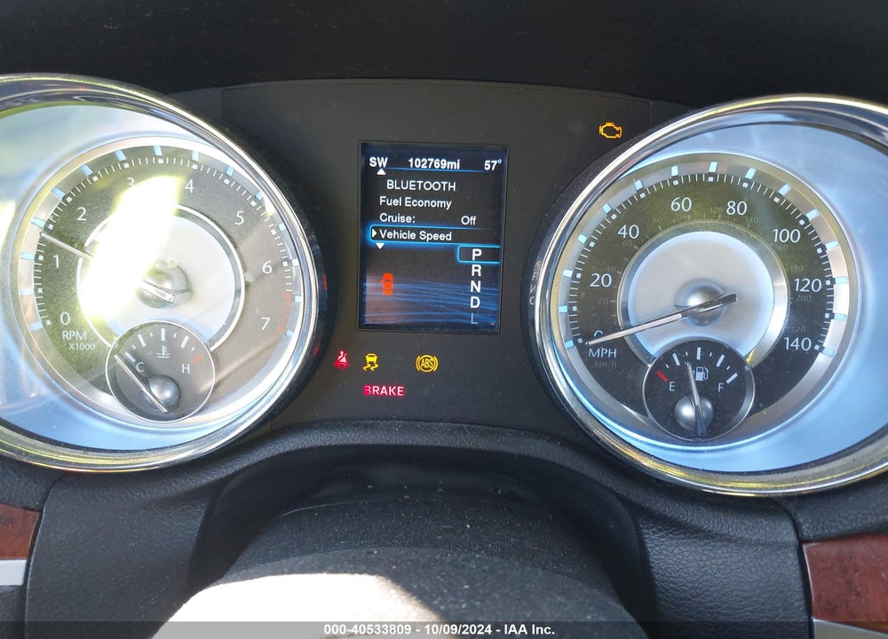 2013 CHRYSLER 300 VIN: 2C3CCAAG3DH504179