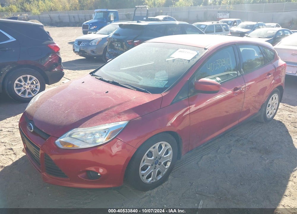 2012 FORD FOCUS SE VIN: 1FAHP3K22CL210395