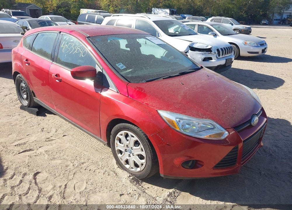 2012 FORD FOCUS SE VIN: 1FAHP3K22CL210395