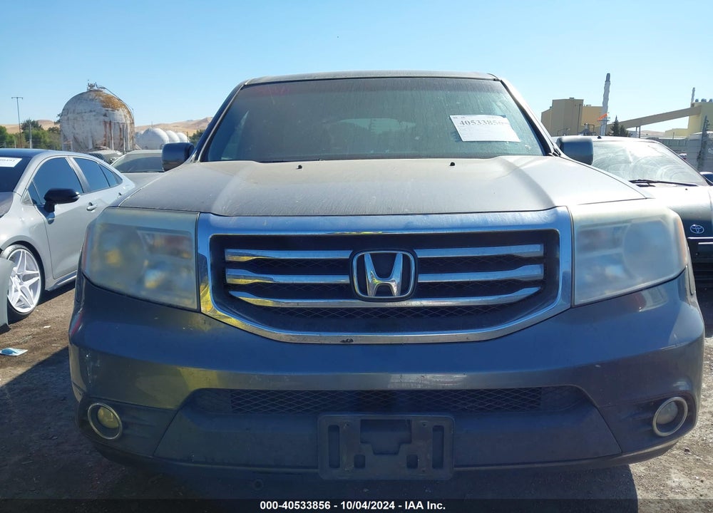 2013 HONDA PILOT EX VIN: 5FNYF4H40DB053014