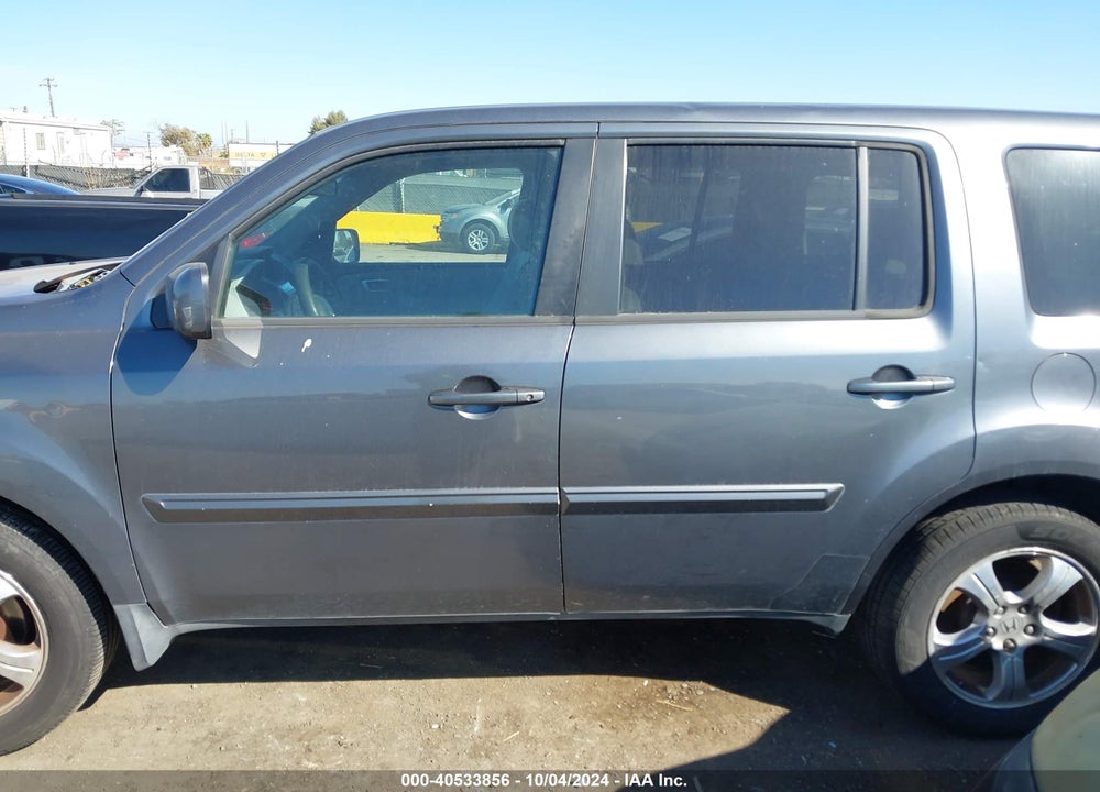 2013 HONDA PILOT EX VIN: 5FNYF4H40DB053014