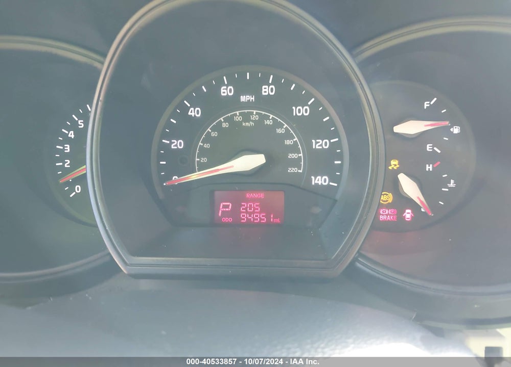 2015 KIA RIO LX VIN: KNADM4A30F6447744