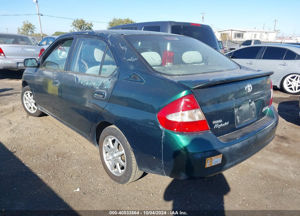 2003 TOYOTA PRIUS VIN: JT2BK18U430074695