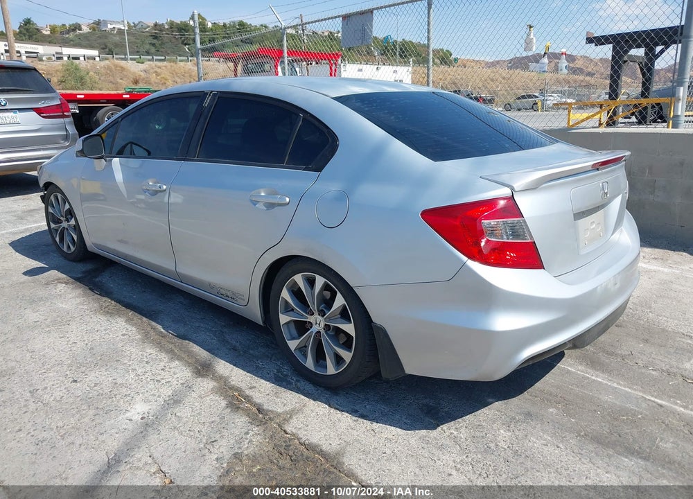 2012 HONDA CIVIC SI VIN: 2HGFB6E51CH702339