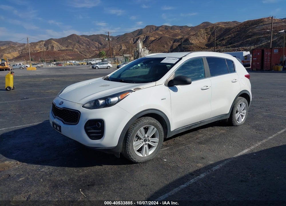 2017 KIA SPORTAGE LX VIN: KNDPMCAC7H7184353
