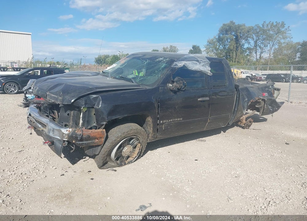 2009 CHEVROLET SILVERADO 1500 LT VIN: 1GCEK29069Z209363
