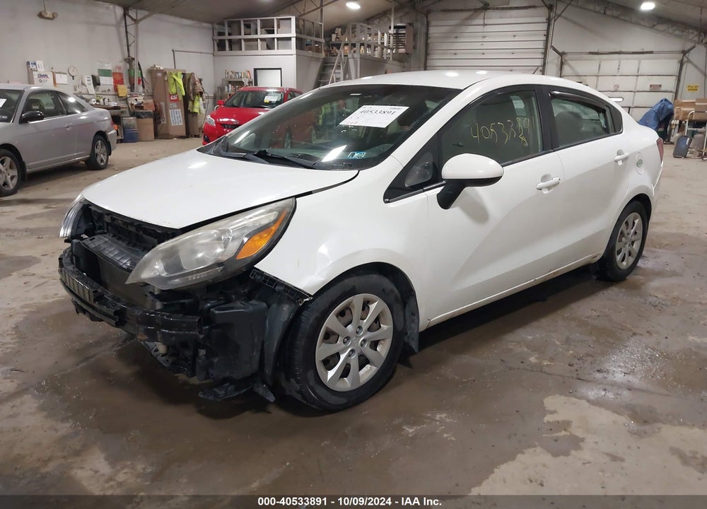 2014 KIA RIO LX VIN: KNADM4A31E6384426