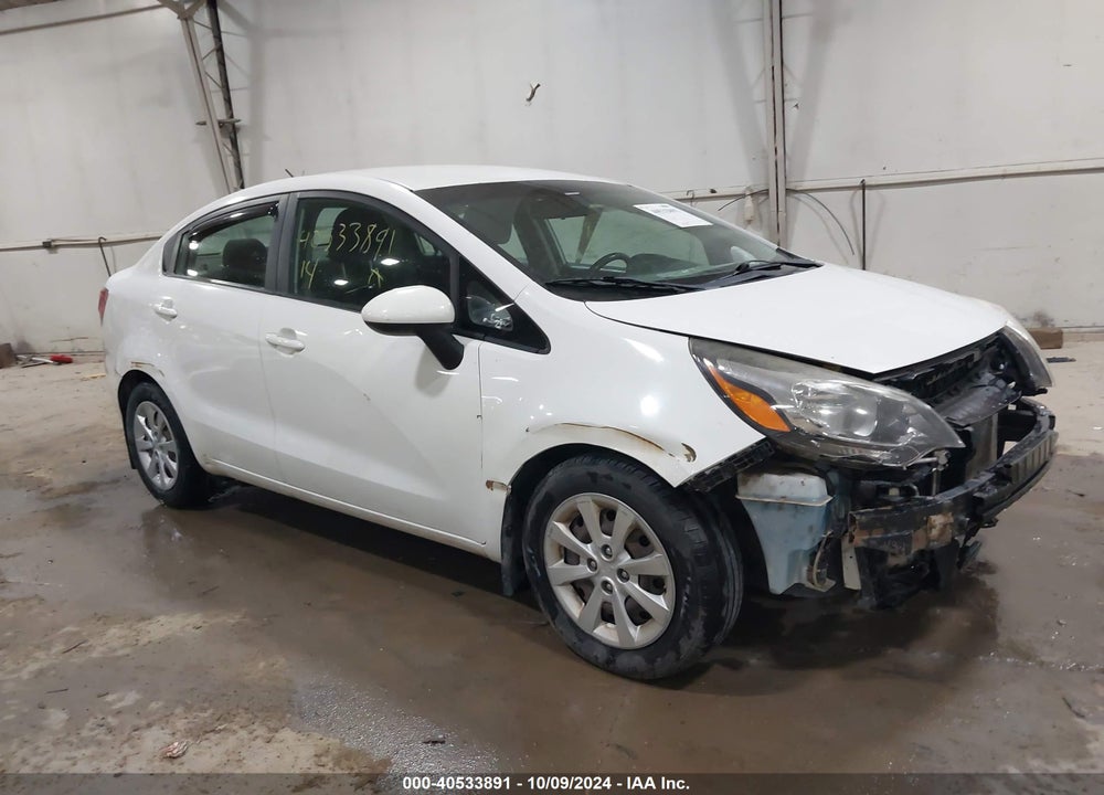 2014 KIA RIO LX VIN: KNADM4A31E6384426