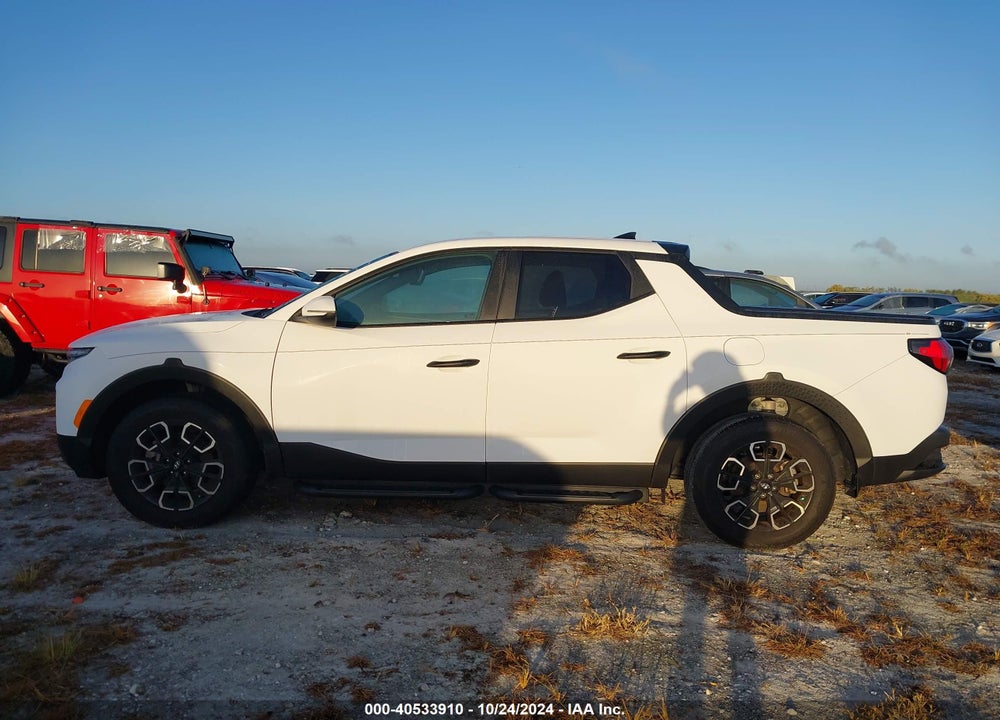 2022 HYUNDAI SANTA CRUZ SEL VIN: 5NTJB4AE4NH028329