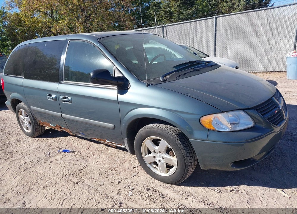 2006 DODGE CARAVAN SXT VIN: 1D4GP45R46B657134