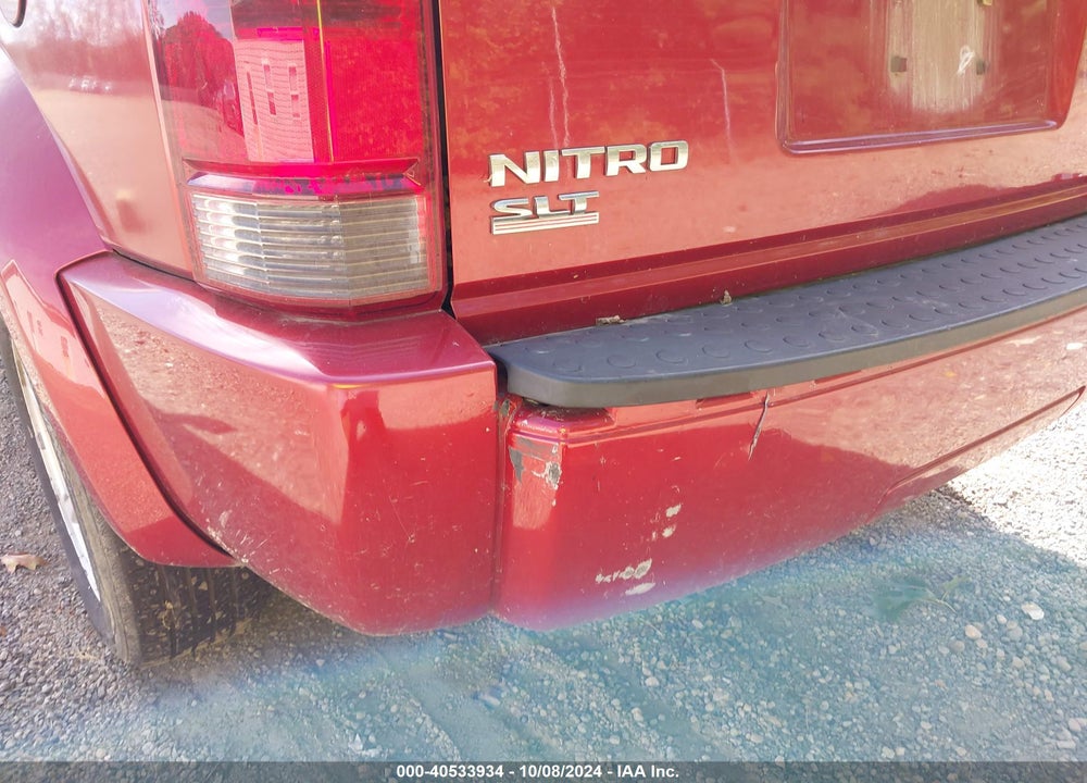 2007 DODGE NITRO SLT/RT VIN: 1D8GU58K07W504126