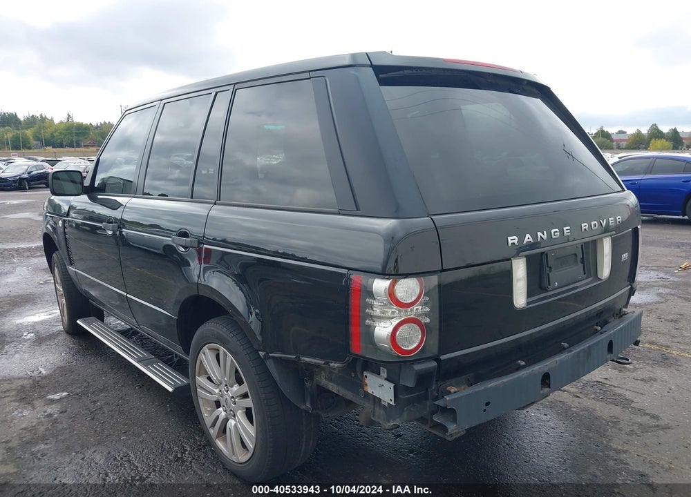 2011 LAND ROVER RANGE ROVER HSE VIN: SALMF1D47BA340089