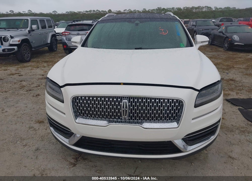 2020 LINCOLN NAUTILUS RESERVE VIN: 2LMPJ6K91LBL30579