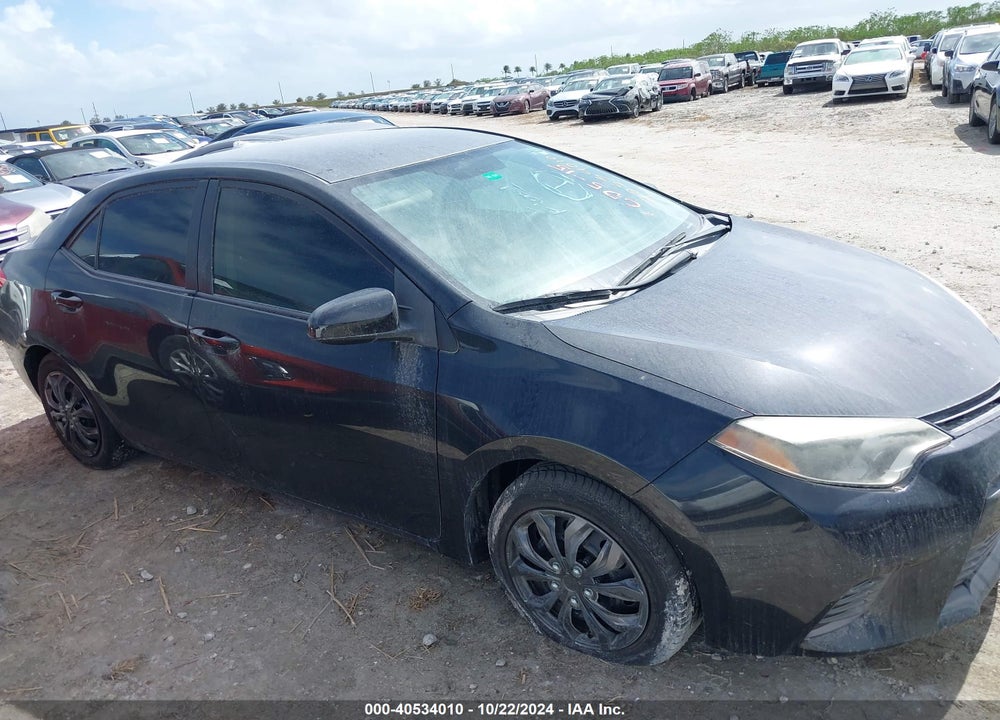 2015 TOYOTA COROLLA LE VIN: 5YFBURHE7FP337281