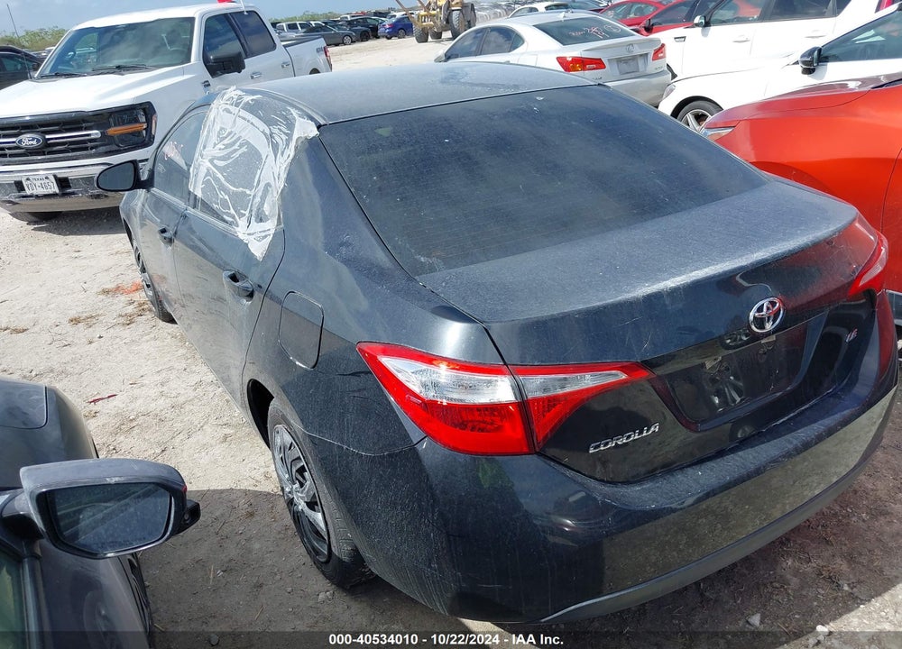 2015 TOYOTA COROLLA LE VIN: 5YFBURHE7FP337281