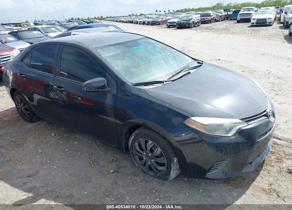 2015 TOYOTA COROLLA LE VIN: 5YFBURHE7FP337281