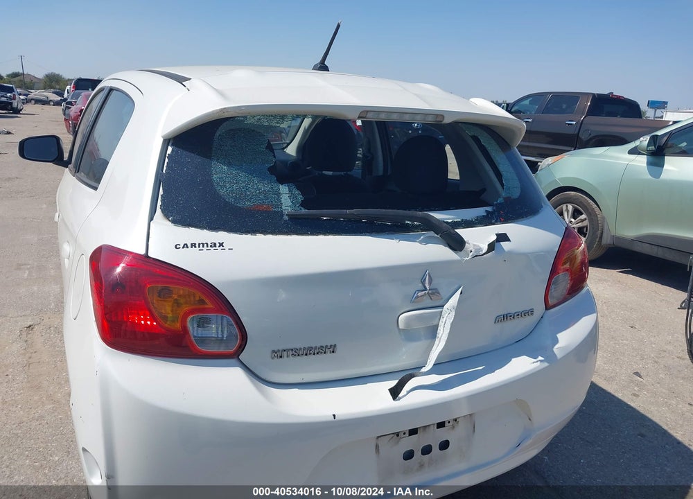 2015 MITSUBISHI MIRAGE DE/RF VIN: ML32A3HJ6FH039483