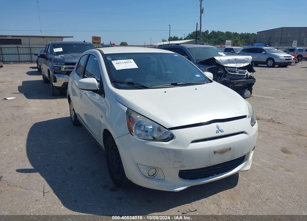 2015 MITSUBISHI MIRAGE DE/RF VIN: ML32A3HJ6FH039483